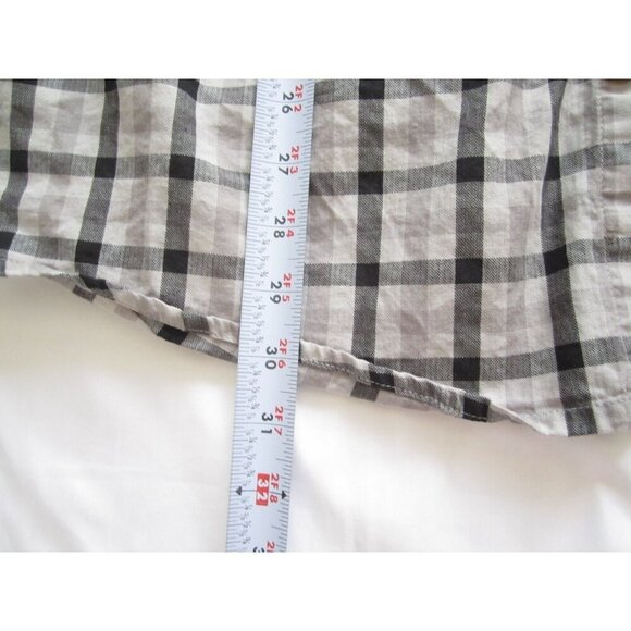 Men Dickies Plaid Button 100% Cotton Long Sleeve Shirt Sz 2XL (MT545) - Picture 3 of 7